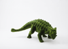 Anqulosaur Big Anıtsal Zırhlı Dinozor Figürlü Peyzaj Sanatı - Çelik Konstrüksiyon Yapay Çim Heykeli ve Dev Topiary 230x500x450 cm