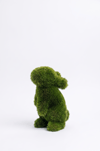 Baby rabbit standing Ayakta Yavru Tavşan Figürlü Peyzaj Sanatı - Çelik Konstrüksiyon Yapay Çim Heykeli ve Topiary 42x24x40 cm