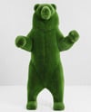 Bear Big Dekoratif Ayı Figürlü Peyzaj Sanatı - Çelik Konstrüksiyon Yapay Çim Heykeli ve Topiary 250x150x80 cm