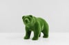 Bear Small Dekoratif Ayı Figürlü Peyzaj Sanatı - Çelik Konstrüksiyon Yapay Çim Heykeli ve Topiary 100x160x65 cm