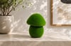 Cep L Büyük Boy Bolet Mantarı Figürlü Peyzaj Sanatı - Çelik Konstrüksiyon Yapay Çim Heykeli ve Topiary 105x87x87 cm