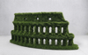 Colosseum Antik Roma Amfitiyatro Figürlü Peyzaj Sanatı - Çelik Konstrüksiyon Yapay Çim Heykeli ve Dev Topiary 180x450x150 cm