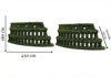 Colosseum Antik Roma Amfitiyatro Figürlü Peyzaj Sanatı - Çelik Konstrüksiyon Yapay Çim Heykeli ve Dev Topiary 180x450x150 cm