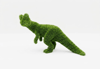 Dilophosaur Çift İbikli Dinozor Figürlü Peyzaj Sanatı - Çelik Konstrüksiyon Yapay Çim Heykeli ve Topiary 220x320x250 cm