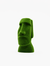 Easter island idol Paskalya Adası Moai Figürlü Peyzaj Sanatı - Çelik Konstrüksiyon Yapay Çim Heykeli ve Topiary 210x60x95 cm