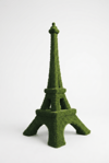 Eiffel Tower Anıtsal Eyfel Kulesi Figürlü Peyzaj Sanatı - Çelik Konstrüksiyon Yapay Çim Heykeli ve Dev Topiary 230x230x400 cm