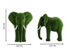 Elephant Big Dekoratif Fil Figürlü Peyzaj Sanatı - Çelik Konstrüksiyon Yapay Çim Heykeli ve Topiary 250x400x190 cm