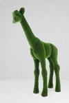 Giraffe Small Dekoratif Zürafa Figürlü Peyzaj Sanatı - Çelik Konstrüksiyon Yapay Çim Heykeli ve Topiary 245x175x80 cm