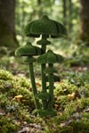 Honey Mushrooms Big Dev Bal Mantarları Seti Figürlü Peyzaj Sanatı - Çelik Konstrüksiyon Yapay Çim Heykeli ve Dev Topiary Seti (Kişiye Özel Ebat)