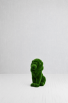 Lion Small Dekoratif Aslan Figürlü Peyzaj Sanatı - Çelik Konstrüksiyon Yapay Çim Heykeli ve Topiary 130x95x65 cm