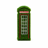 London Telephone Box Anıtsal İngiliz Telefon Kulübesi Figürlü Peyzaj Sanatı - Çelik Konstrüksiyon Yapay Çim Heykeli ve Dev Topiary (Kişiye Özel Ebat)