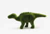 Maiasaur Dinozor Figürlü Peyzaj Sanatı - Çelik Konstrüksiyon Yapay Çim Heykeli ve Topiary 260x610x185 cm