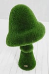 Mushroom Estetik Mantar Figürlü Peyzaj Sanatı - Çelik Konstrüksiyon Yapay Çim Heykeli ve Topiary 115x70x70 cm