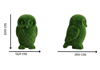 Owl Bilge Baykuş Figürlü Peyzaj Sanatı - Çelik Konstrüksiyon Yapay Çim Heykeli ve Topiary 200x160x140 cm