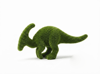 Parasaurolophus small İbikli Dinozor Figürlü Peyzaj Sanatı - Çelik Konstrüksiyon Yapay Çim Heykeli ve Topiary 165x370x180 cm