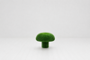 Russula L Büyük Boy Mantar Figürlü Peyzaj Sanatı - Çelik Konstrüksiyon Yapay Çim Heykeli ve Topiary 60x75x75 cm