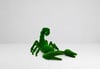 Scorpion Anıtsal Akrep Figürlü Peyzaj Sanatı - Çelik Konstrüksiyon Yapay Çim Heykeli ve Dev Topiary 350x230x190 cm
