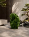 Squirrel Estetik Sincap Figürlü Peyzaj Sanatı - Çelik Konstrüksiyon Yapay Çim Heykeli ve Topiary 105x55x50 cm
