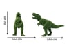 Tirannosaur medium Büyük Dinozor Figürlü Peyzaj Sanatı - Çelik Konstrüksiyon Yapay Çim Heykeli ve Topiary 360x560x160 cm
