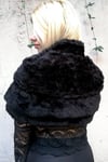 Kürk Siyah Bolero