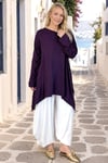 Mor Penye Tunik Elbise