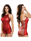 Tegan Fantezi Seksi Kırmızı Tül Babydoll  Gecelik TG273218
