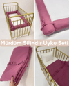 Mürdüm Silindir Uyku Seti | Uyku Setleri Fiyatları - zeynebeli.com