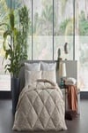 Doqu Home Poly Cotton Biella Uyku Seti Çft Kişili KahveÇift Kişilik Uyku Seti