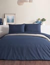 Doqu Home Pure Line Nevresim Takımı Tek Kişilik LacivertÇift Kişilik Nevresim Takımları