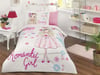 Özdilek Pike Takımı Rf Tek Kişilik  Pembe Romantic Girl PTek Kişilik Pike Takımı