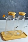 2 li Bambu Kapaklı Ripley Yağlık 1000 Ml