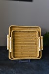 2 Li Rattan Tepsi