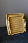 2 Li Rattan Tepsi