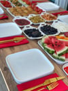 20 Parça 6 kişilik Porselen Kahvaltı Seti 