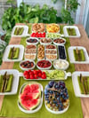 22 Parça 6 Kişilik Porselen Kahvaltı / Yemek Seti