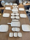 22 Parça Pure Porselen Kahvaltı Seti