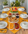 24 Parça 6 kişilik Porselen Kahvaltı / Yemek Seti 