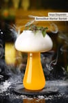 250 ML Borosilikat Cam Mantar Bardak / 1 Adet
