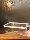 3 Lü Lena Dikdörtgen Cam Kahvaltılık Kase Seti