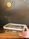 3 Lü Lena Dikdörtgen Cam Kahvaltılık Kase Seti