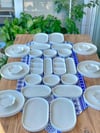 30 Parça 6 Kişilik Porselen Kahvaltı / Yemek Seti