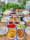 30 Parça 6 Kişilik Porselen Kahvaltı / Yemek Seti