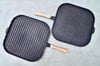 36 cm Döküm Grill ve Gözleme Tavası Çift Taraflı