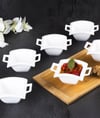 4 Lü Porselen Mini Sosluk / Reçellik