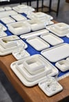 48 Parça Pure 8 kişilik Porselen Yemek / Kahvaltı Seti 