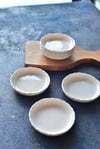 6 Lı Nirvana Porselen Çay Tabak - 10 cm