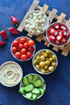6 Lı Nirvana Porselen Kahvaltı / Meze Kase - 13 cm