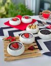 6 lı Porselen Mini Güveç Kase