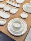 64 Parça 10 kişilik Porselen Yemek / Kahvaltı Seti 