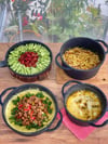 7 Parça Quartz Prime Granit Döküm Tencere Seti - Siyah